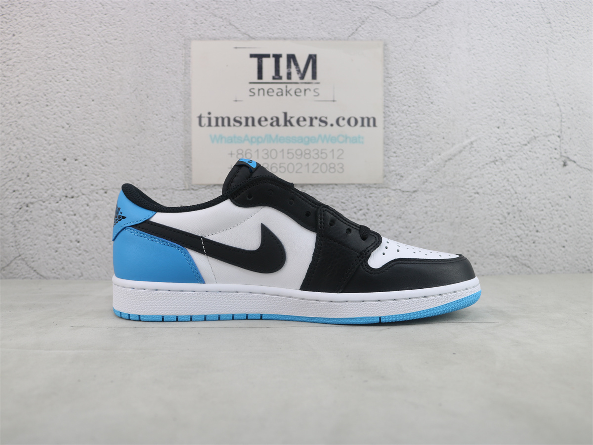 LJR Batch Air Jordan 1 Retro Low OG Black Dark Powder Blue CZ0790-104